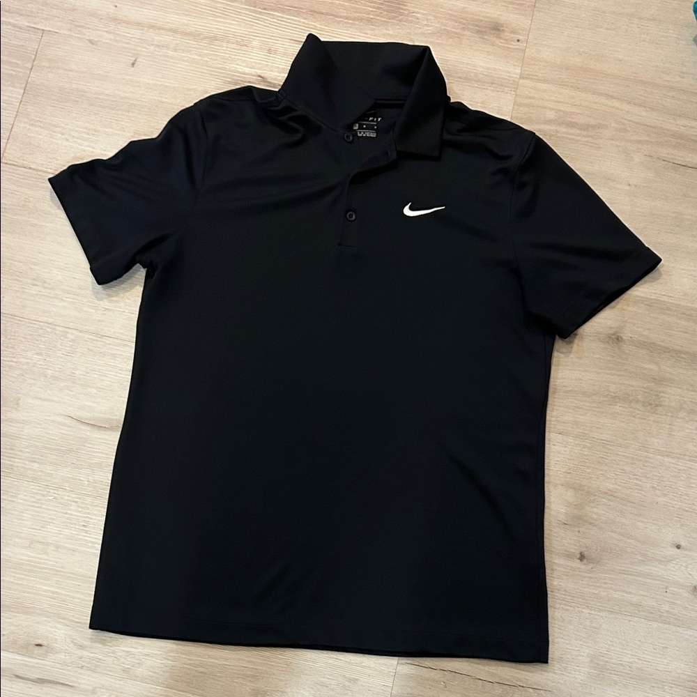 Nike Men's dri-fit Polo Shirt in Black